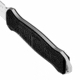 Benchmade Infidel Fixed Blade Knife, Plain Edge Satin Spear Point Blade, 4.52in, Black Anodized Billet Aluminum Handle, 133