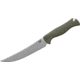 Benchmade Meatcrafter Kitchen Knife, 6.09in, CPM-154 Stainless Steel, Trailing Point Blade, Santoprene Dark Olive Handle, 15500-04