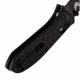 Benchmade Mini Presidio II Axis Folding Knife, Plain Edge Coated Drop Point Blade, 3.2in, Black Anodized Billet Aluminum Handle, 575BK
