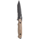 Benchmade Nimravus Fixed Tanto Knife, Combo Edge, BK1 Blade, Coyote Handle 141SBKSN