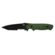Benchmade Nimravus Fixed Tanto Knife, Combo Edge, BK1 Blade, Green Handle 141SBK-ADC