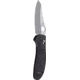 Benchmade Griptilian Axis Folding Knife w/ Hole, 3.45 in, CPM-S30V, Sheepsfoot Blade, Nylon, Black Handle, 550-S30V