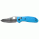 Benchmade Pardue, Mini Grip Folding, Fine Edge Knife 555HG-BLUE