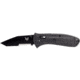 Benchmade Presidio Tanto Folding Knife, Combo Edge, BK Blade 523SBK