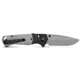 Benchmade Psk Folding Knife, 3.44in, Elmax Stainless Powder Steel, Drop-Point, Grivory, Tempest Gray/ Storm Gray, 593GY-02