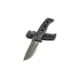 Benchmade Sibert Adamas Axis Stud Folding Knife, 3.82in CPM-CruWear Steel Drop Point Grey Coated Blade, Contoured G-10 Handle, 275GY-1