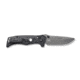 Benchmade Sibert Mini Adamas Axis Stud Folding Knife, 3.25in CPM-CruWear Steel Drop Point Grey Coated Blade, Contoured G-10 Handle, 273GY-1