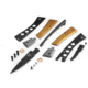 Benchmade Successor Folding Knife, 2.56in, M390 Stainless Steel, Drop-Point, 6061-T6 Aluminum, Ash Gray/ Black, 315BK-01