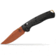 Benchmade Taggedout Folding Knife, 3.5in, CPM S45VN Cerakote Copper Suede, Clip Point Blade, G10, Black Handle, 15536CR-2501