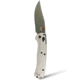 Benchmade Taggedout Folding Knife, 3.5in, Elmax Stainless Powder Steel, Clip-Point, Grivory, Deep Olive, 15536GN-01