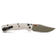 Benchmade Taggedout Folding Knife, 3.5in, Elmax Stainless Powder Steel, Clip-Point, Grivory, Deep Olive, 15536GN-01