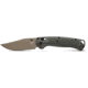 Benchmade Taggedout Folding Knife, 3.5 in, Elmax Stainless Powder Steel, Clip Point Blade, Grivory, Tan Handle, 15536TN-02