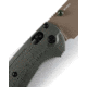Benchmade Taggedout Folding Knife, 3.5 in, Elmax Stainless Powder Steel, Clip Point Blade, Grivory, Tan Handle, 15536TN-02