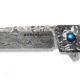 Benchmade Tengu Flipper Liner Lock AO Folding Knife By Jared Oeser, 2.77in Damasteel Tanto Blade, Carbon Fiber With Inlay Handle, 601-211