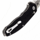 Benchmade Vector Axis Folding Knife,Plain Edge Satin Spear Point Blade, 3.6in,Black Contoured G10 Handle, 495