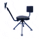 BenchMaster Four Leg Ground Blind Shooting Chair, Black, BMGBSC2