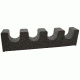 BenchMaster Rifle Rest Four Gun Barrel Rest, Black &amp; Gray BMWRBR4