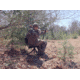 BenchMaster Rifle Rest Ground Hunting and Shooting Chair with Rifle Rest, Full 360 Rotation, BMGBHSC