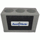 BenchMaster Rifle Rest Suppressor Storage,3 units,1 3/8in diameter, Black &amp; Gray BMWRSS32