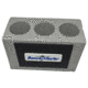 BenchMaster Rifle Rest Suppressor Storage,3 units,1 3/8in diameter, Black &amp; Gray BMWRSS32