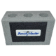 BenchMaster Rifle Rest Suppressor Storage,3 units,1in diameter, Black &amp; Gray BMWRSS31