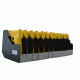 BenchMaster Rifle Rest WeaponRac Twelve Gun Pistol Rack BMWRM112