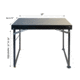 BenchMaster Shooting Table, No Seat, Black, BMST3