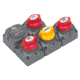 BEP Marine Distribution Cluster f/Twin Inboard Engines w/Three Battery Banks Battery 58660