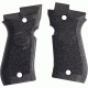 Beretta Plastic Pistol Grip, 84f/84fs Factory, Black, JG84FP