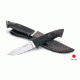 Beretta Loveless Fixed Blade Knife, 3.38in, Skinner, Black Zytel Handle, JK205A02