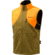 Beretta Men's Soft Shell Flece Vest X-large Lgt Brown/orange