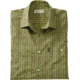 Beretta Mens Drip Dry Short Sleeve Shirt, Green / Brown Check, Extra Large LU520075170796XL