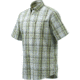 Beretta Mens Drip Dry Short Sleeve Shirt, White / Green Check, Extra Large LU52007517012XXL