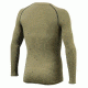 Beretta Mens Warm Long Sleeve T Shirt,Tan,Size 3 IM031072890812III
