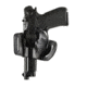 Beretta Mod. 02 for 92/96 Series Right Hand Leather Holster, Black E01115