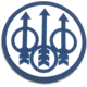 Beretta Tirident Patch, Navy/White, PATCHCORP