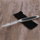 Beretta Traditional Gentlemen's Folding Knife,2.5in Steel Blade,Nickel Silver Ebony Inlay Handle 170EB