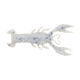 Berkley PowerBait MaxScent Lilft Trooper Soft Bait, 2 1/2in, 8 Pack, Blue Pearl Black Hologram, 1520671