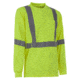 Berne Hi-Vis Type R Class 3 Performance Long Sleeve Tee - Mens, Yellow, Small HVK013YWR360