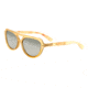 Bertha Brittany Single Vision Prescription Sunglasses, Honey Frame, BRSBR005CSV