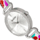 Bertha Katherine Enamel-Designed Bracelet Watch, White - Womens, BTHBS1301