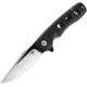 Bestech Knives Arctic Linerlock Folding Knife, 3.5in D2 tool steel blade, Black, Black G10 handle, BG33A-1