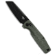 Bestech Knives Bestech Knives Large Slasher Cross Bar Lock Green Micarta 3.5" Black D2, Green, D2, adult, BHQ-192078