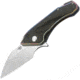 Bestech Knives GOBLIN Framelock Spec Folding Knife, 2.25 S35VN stainless blade, Spectrum anodized titanium handle with carbon fibe, BT1711D