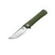 Bestech Knives Kendo BG06B 3.75 in Plain Edge Folding Blade, Green G10 Handle, BG06B-2
