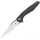 Bestech Knives Malware Framelock CF Folding Knife, 3.88 CPM S35VN stainless blade, Carbon fiber handle with stonewash finish titanium, BT1902C