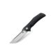 Bestech Knives Scimitar BG05A Scimitar Folder 3.75 in Plain Blad, Black G10 Handle, BG05A-2