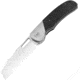 Bestech Knives Syn Titanium CF Folding Knife, 4.5in Closed, 3.5in Satin Elmax Steel Cleaver Style Blade, Marbled Carbon Fiber Handle, Nylon Case, BT2306A
