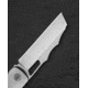Bestech Knives Syn Titanium Micarta Folding Knife, 4.5in Closed, 3.5in Satin Elmax Steel Cleaver Style Blade, Black Canvas Micarta Handle, Nylon Case, BT2306B