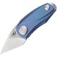 Bestech Knives Tulip Framelock Folding Knife, 1.25" Bohler M390 stainless blade, Blue titanium handle, BT1913B